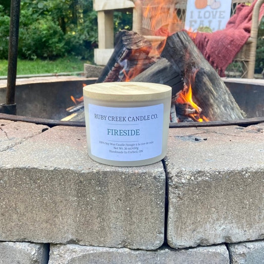 Fireside Soy Wax Candle - Ruby Creek Candle Co.