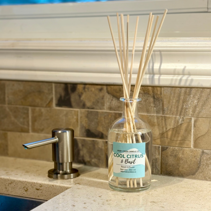 Cool Citrus & Basil | Reed Diffuser