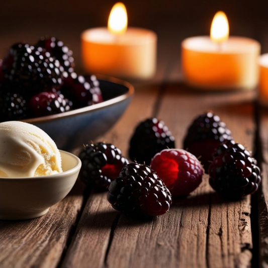 Black Raspberry and Vanilla | Soy Wax Tea Light