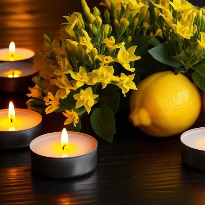 Lemon Verbena | Soy Wax Tea Light