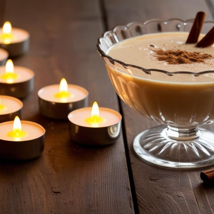 Vanilla Eggnog | Tea Light