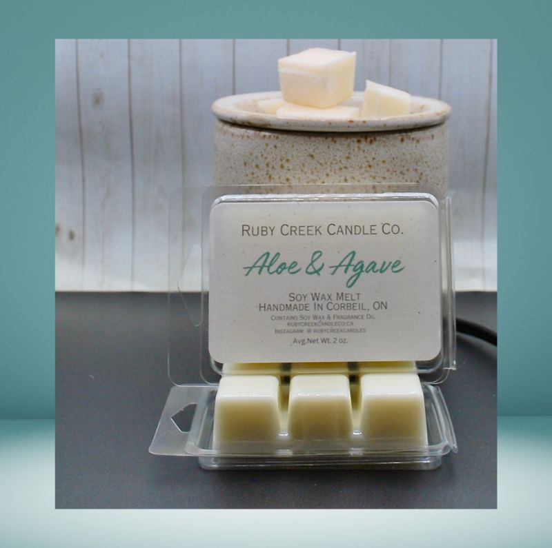 Aloe & Agave Soy Wax Melt - Ruby Creek Candle Co.