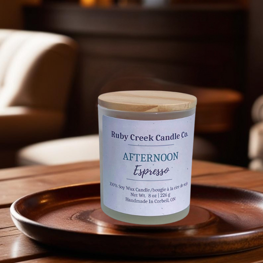 Afternoon Espresso | Soy Wax candle