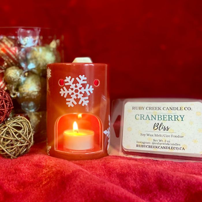 Cranberry Bliss Soy Wax Melt - Ruby Creek Candle Co.