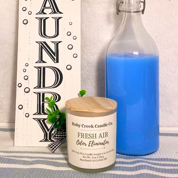Fresh Air Odor Eliminator Soy Wax Candle - Ruby Creek Candle Co.