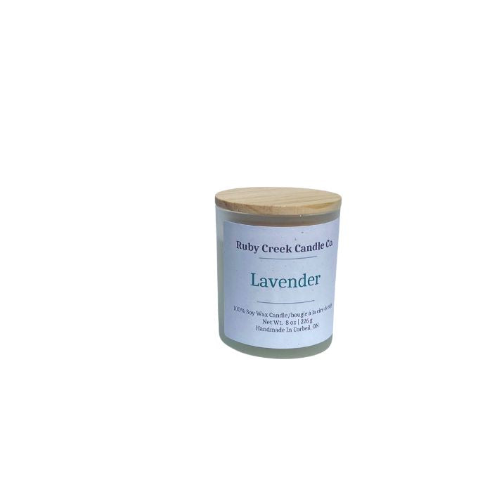 Lavender Soy Wax Candle - Ruby Creek Candle Co.