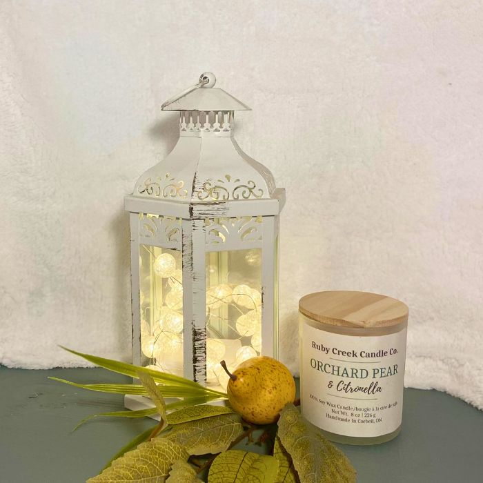 Orchard Pear & Citronella Soy Wax Candle - Ruby Creek Candle Co.