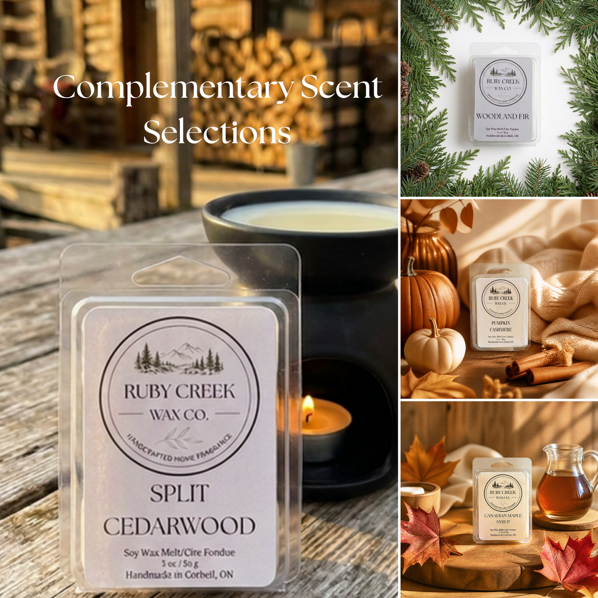 SPLIT CEDARWOOD | SOY WAX MELT