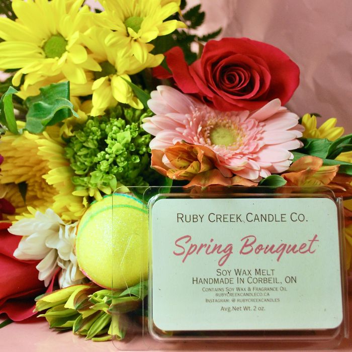 Spring Bouquet Soy Wax Melt - Ruby Creek Candle Co.