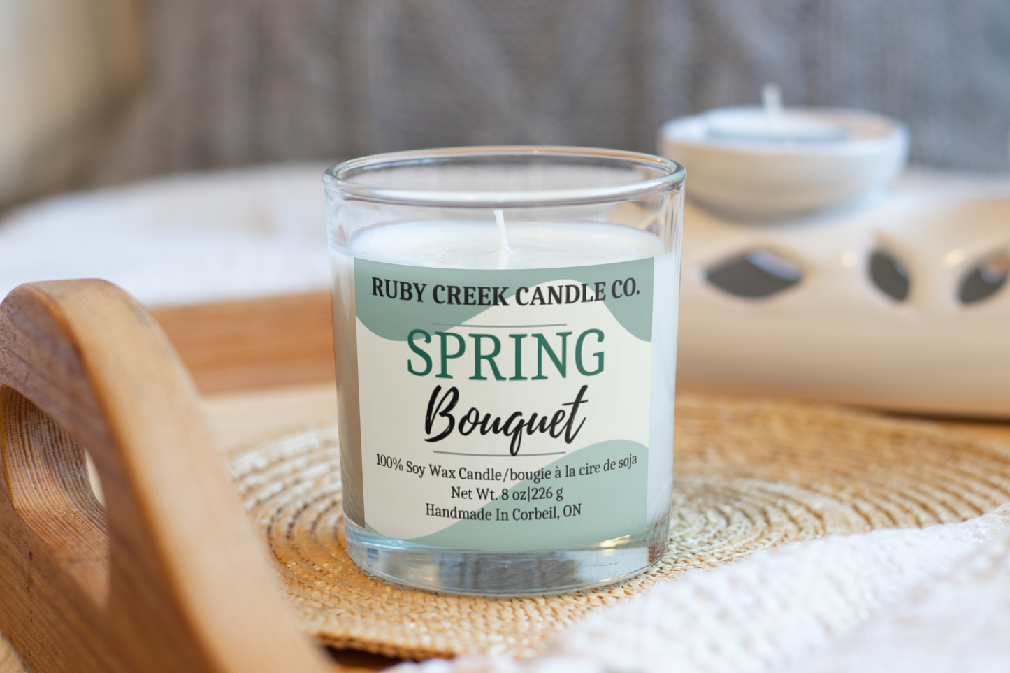 Pink Peonies | Soy Wax Candle