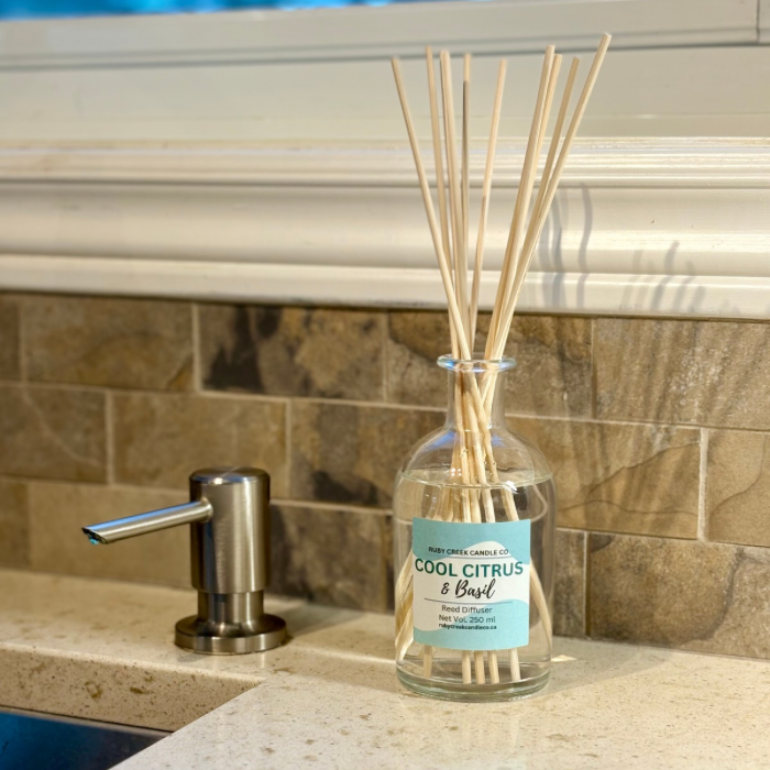 Cool Citrus & Basil Reed Diffuser