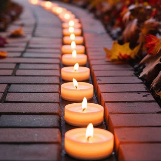 Autumn Leaves | Tea Lights
