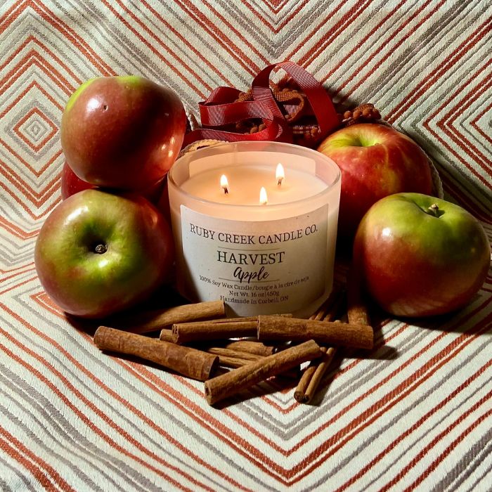 Harvest Apple Soy Wax Candle