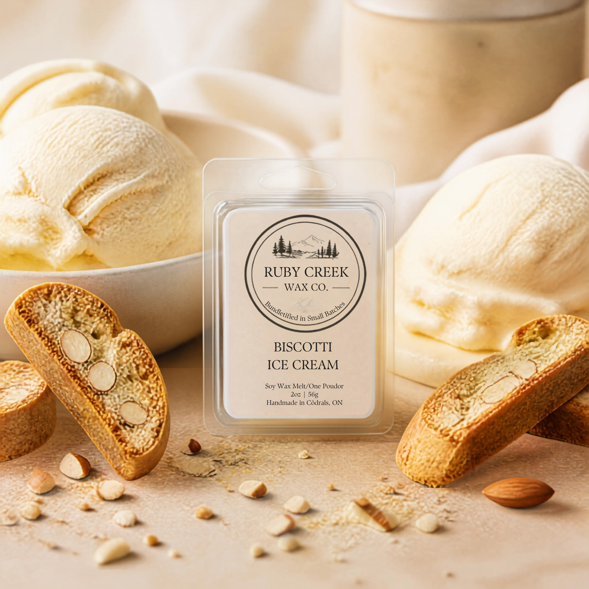 BISCOTTI ICE CREAM | SOY WAX MELT