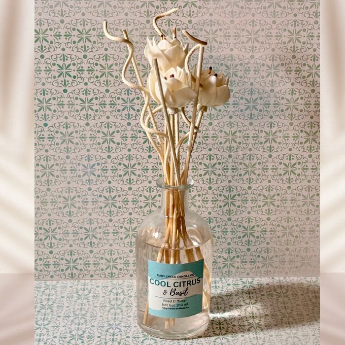 Cool Citrus & Basil Reed Diffuser