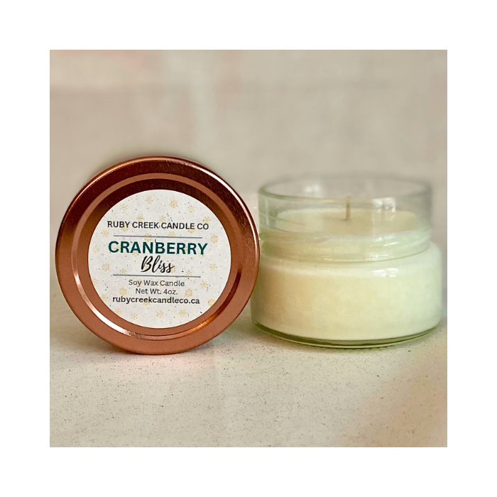 Cranberry Bliss Soy Wax Candle