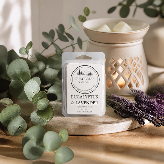 EUCALYPTUS & LAVENDER | SOY WAX MELT