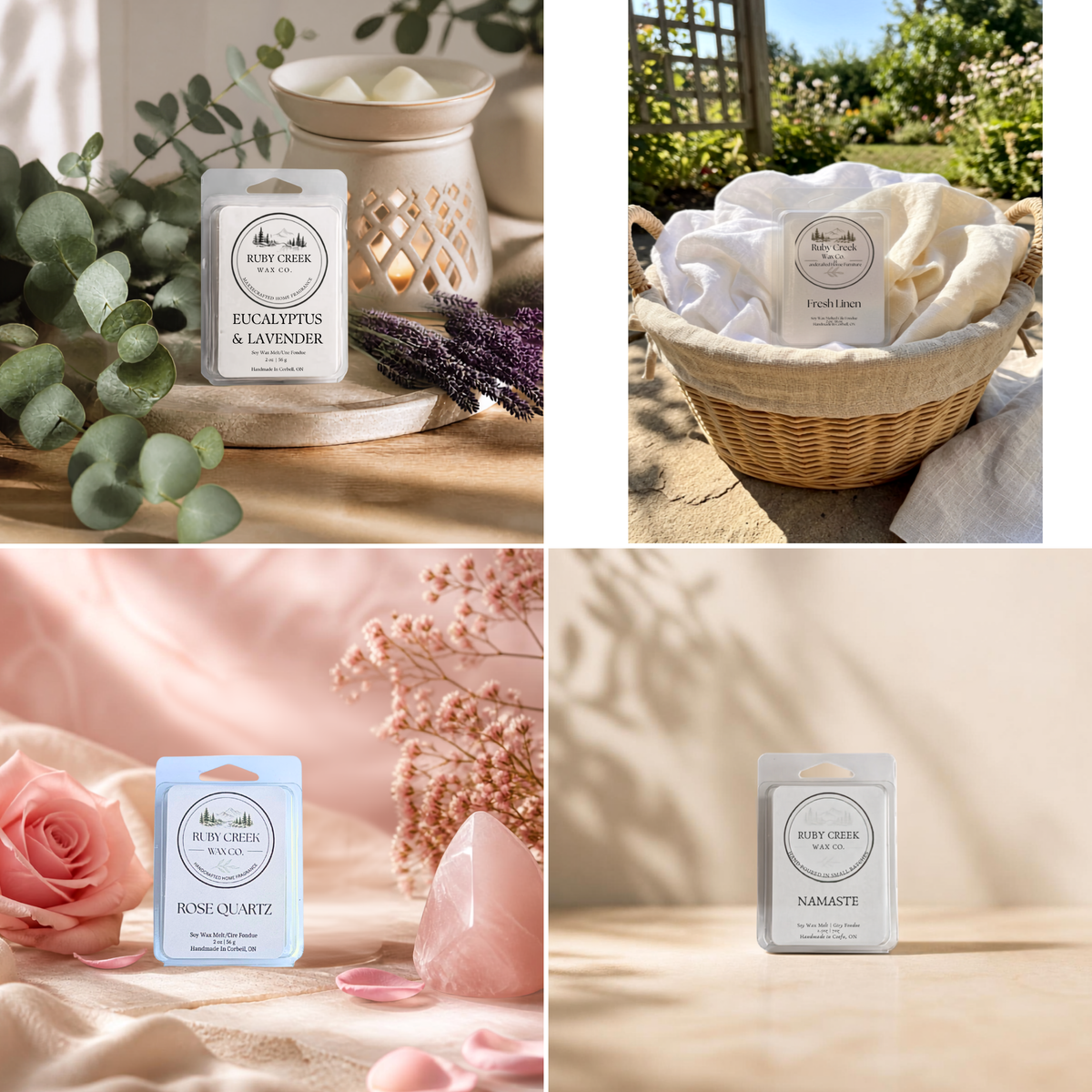 FRESH & CLEAN BOX COLLECTION | SOY WAX MELTS