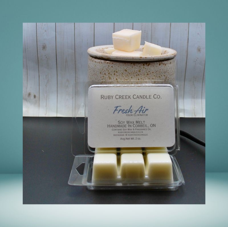 Fresh Air Odor Eliminator Soy Wax Melt - Ruby Creek Candle Co.