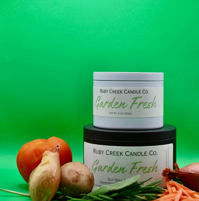 Garden Fresh Soy Wax Candle