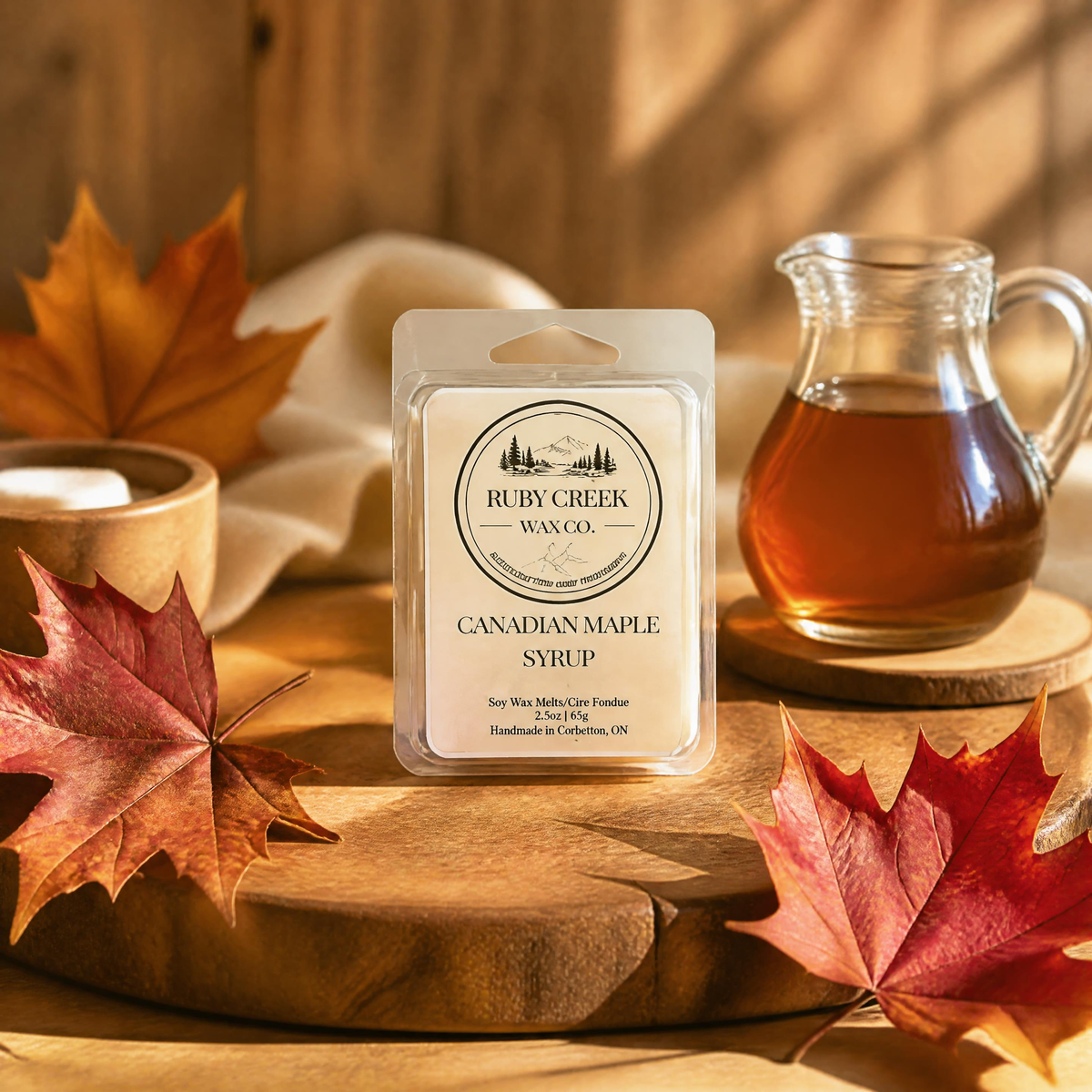 CANADIAN MAPLE SYRUP | SOY WAX MELTS