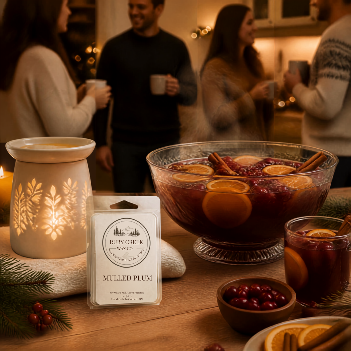 MULLED PLUM | SOY WAX MELT