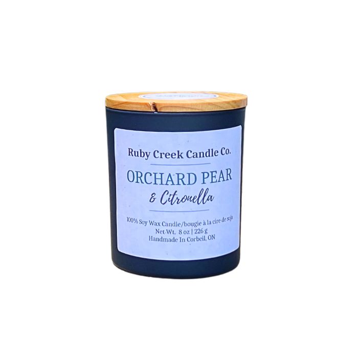 Orchard Pear & Citronella Soy Wax Candle