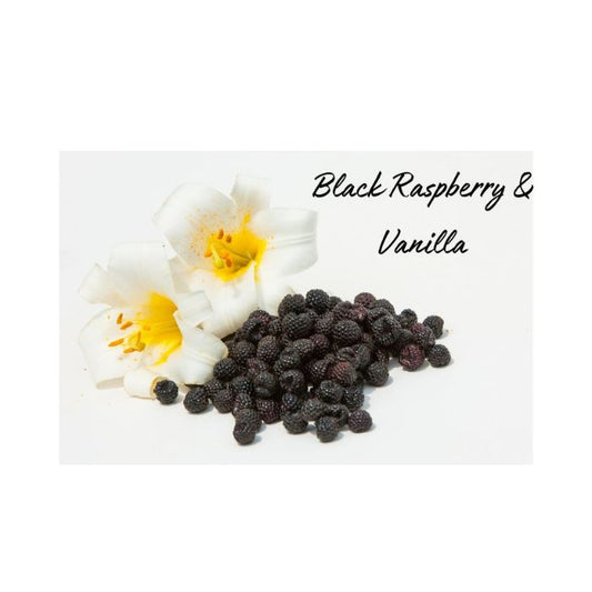 Black Raspberry & Vanilla Soy Wax Candle