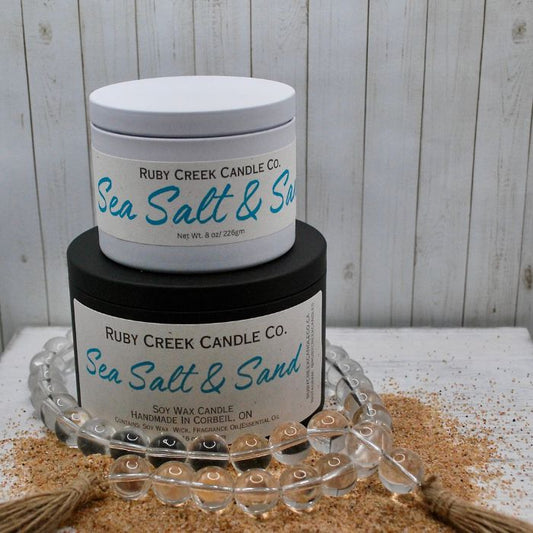 Sea Salt & Sand Soy Wax Candle
