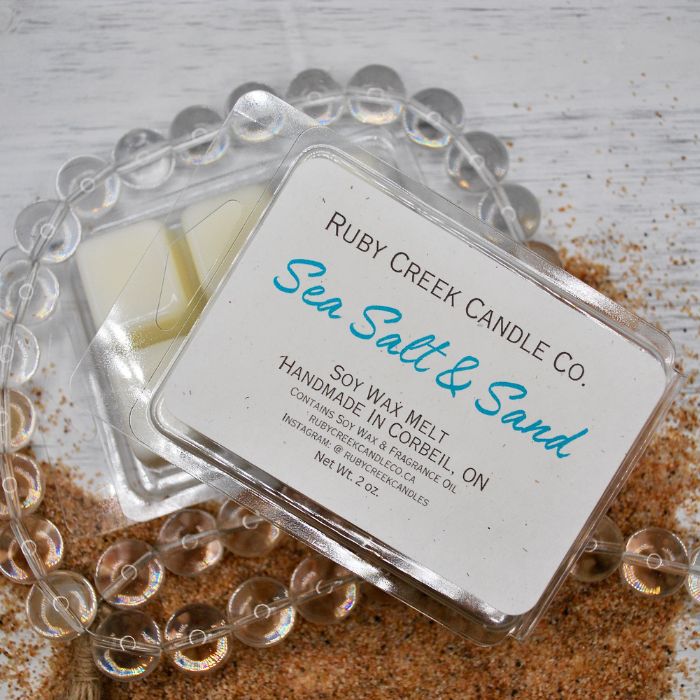 Sea Salt & Sand Soy Wax Melt - Ruby Creek Candle Co.