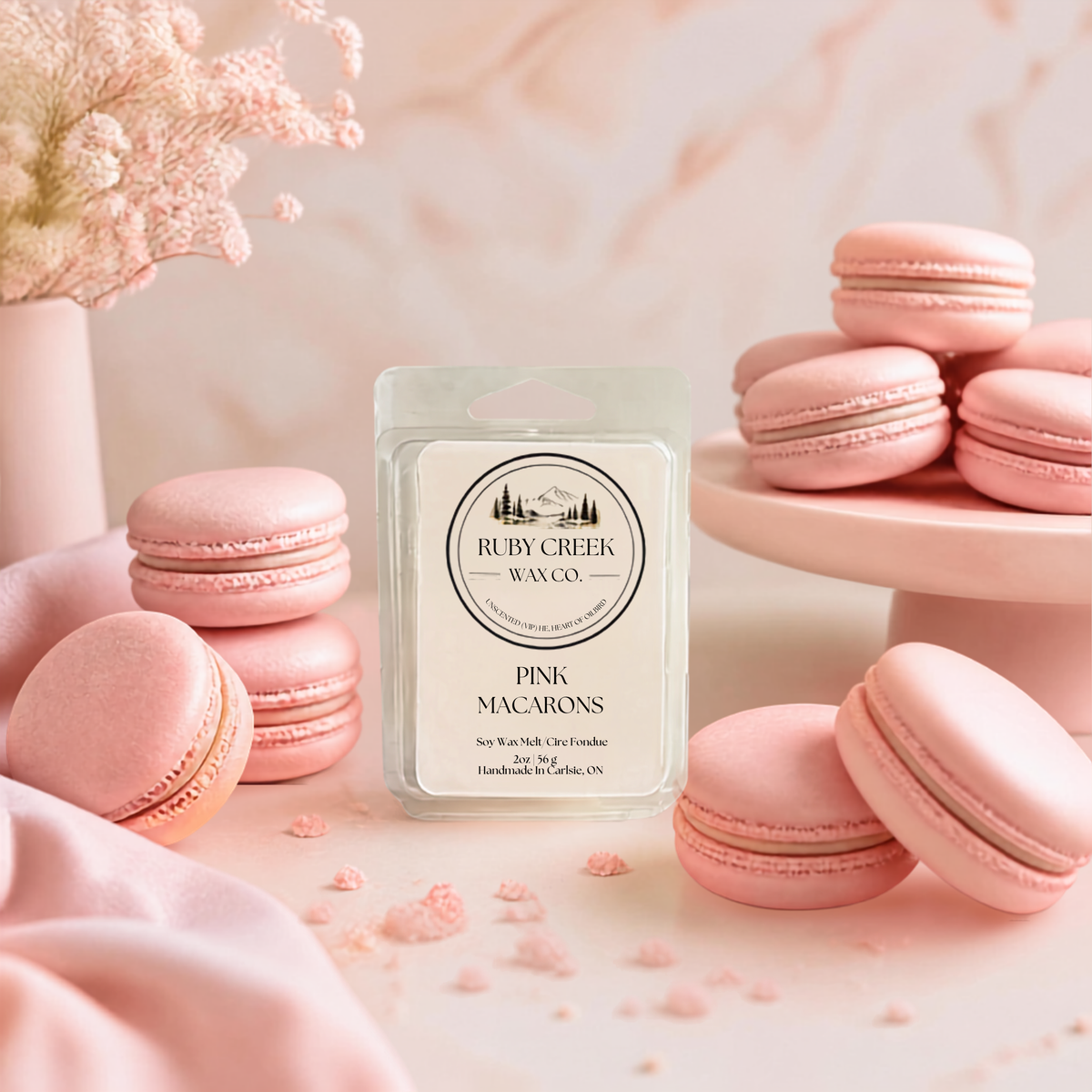 PINK MACARONS | SOY WAX MELT