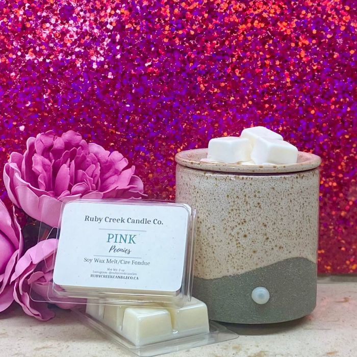 Pink Peonies Soy Wax Melt - Ruby Creek Candle Co.