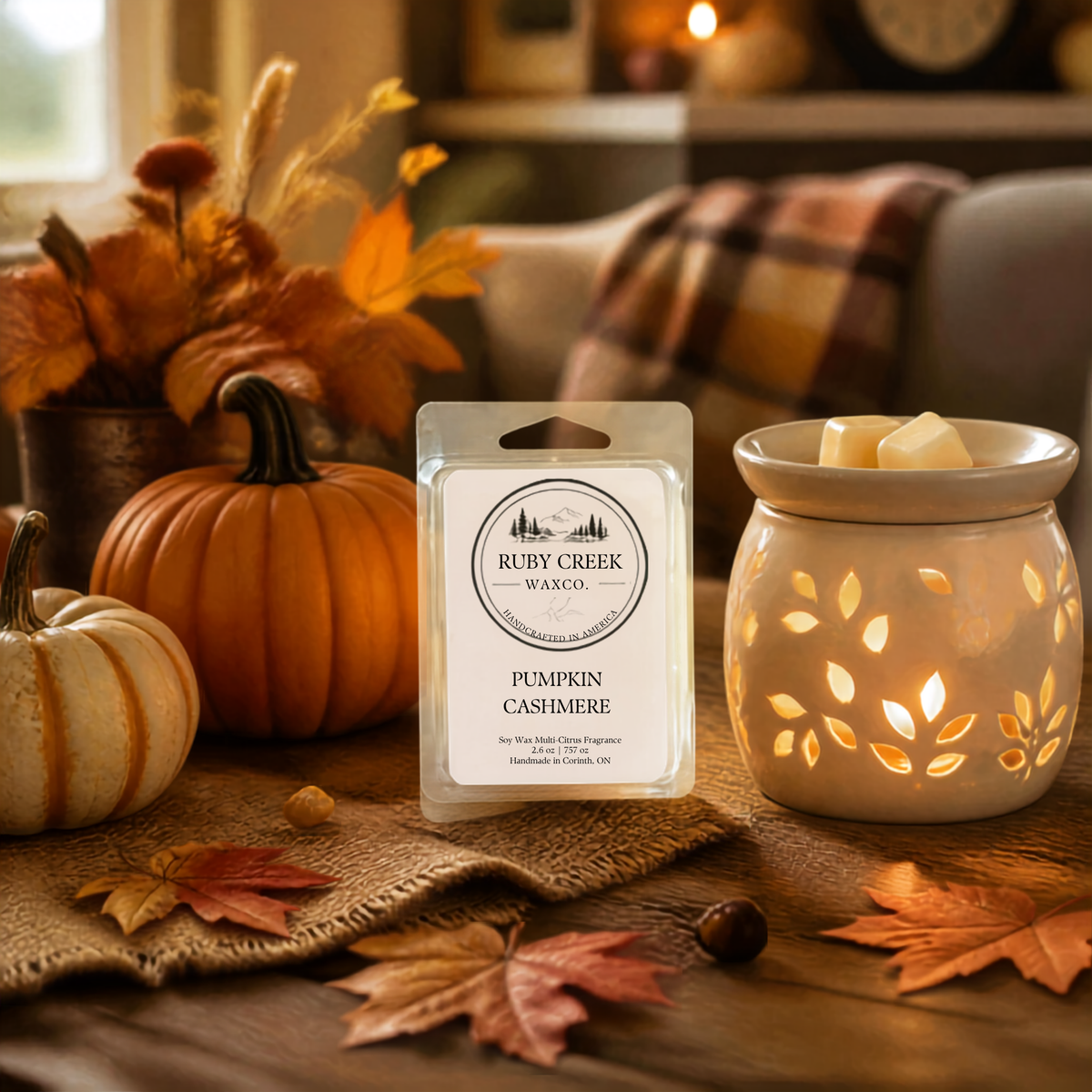 PUMPKIN CASHMERE | S0Y WAX MELT