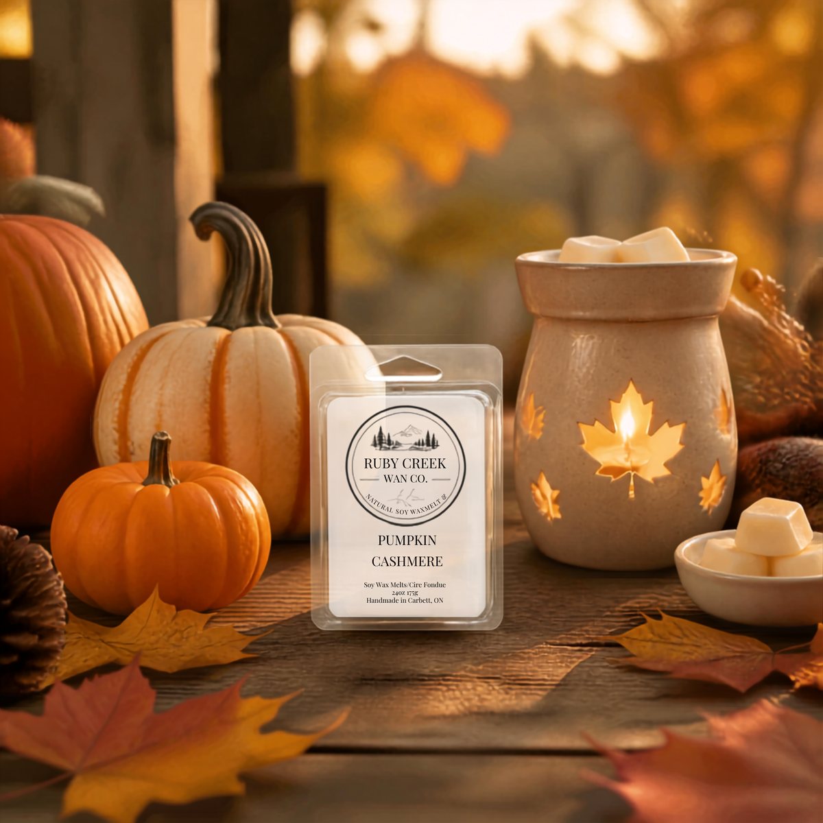 PUMPKIN CASHMERE | S0Y WAX MELT