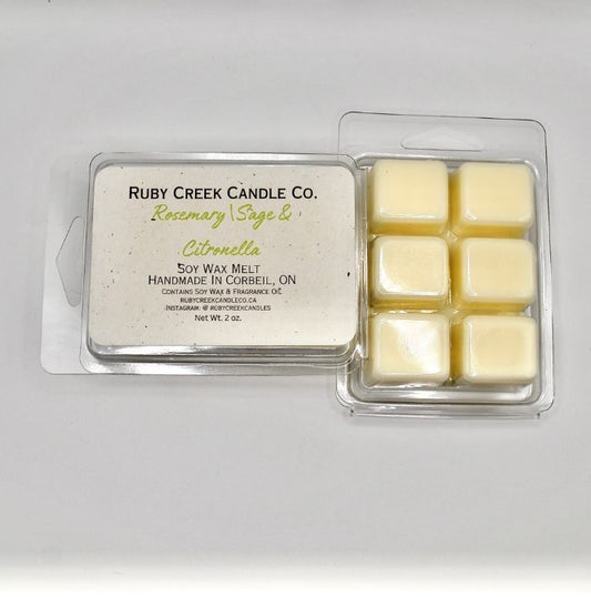 Rosemary|Sage & Citronella Soy Wax Melt - Ruby Creek Candle Co.