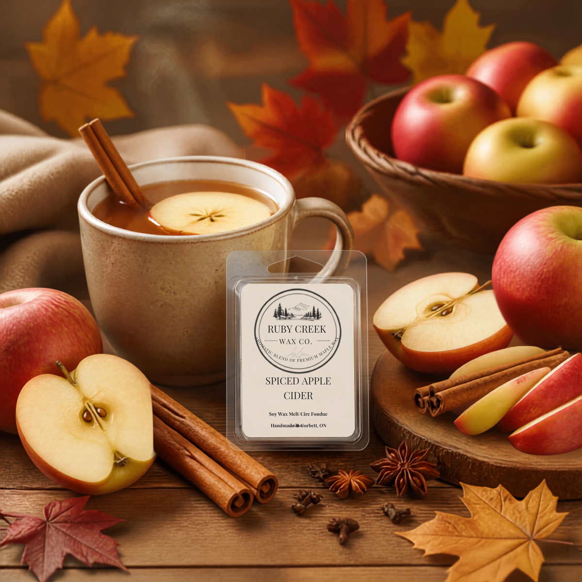 SPICED APPLE CIDER | SOY WAX MELT