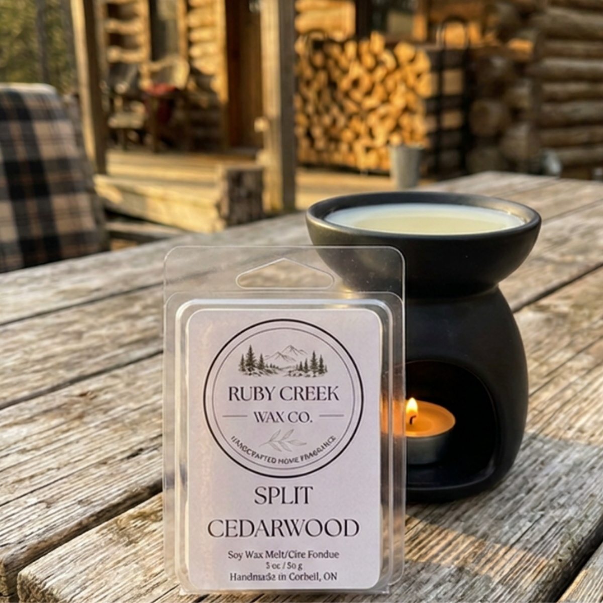 SPLIT CEDARWOOD | SOY WAX MELT