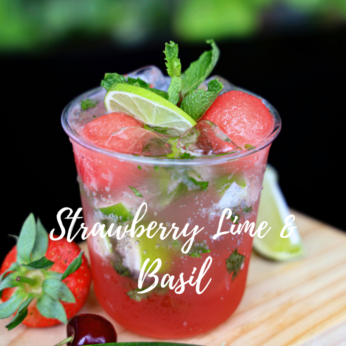 Strawberry Lime & Basil | Scented Wax Melt