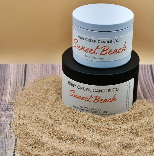 Sunset Beach Soy Wax Candle