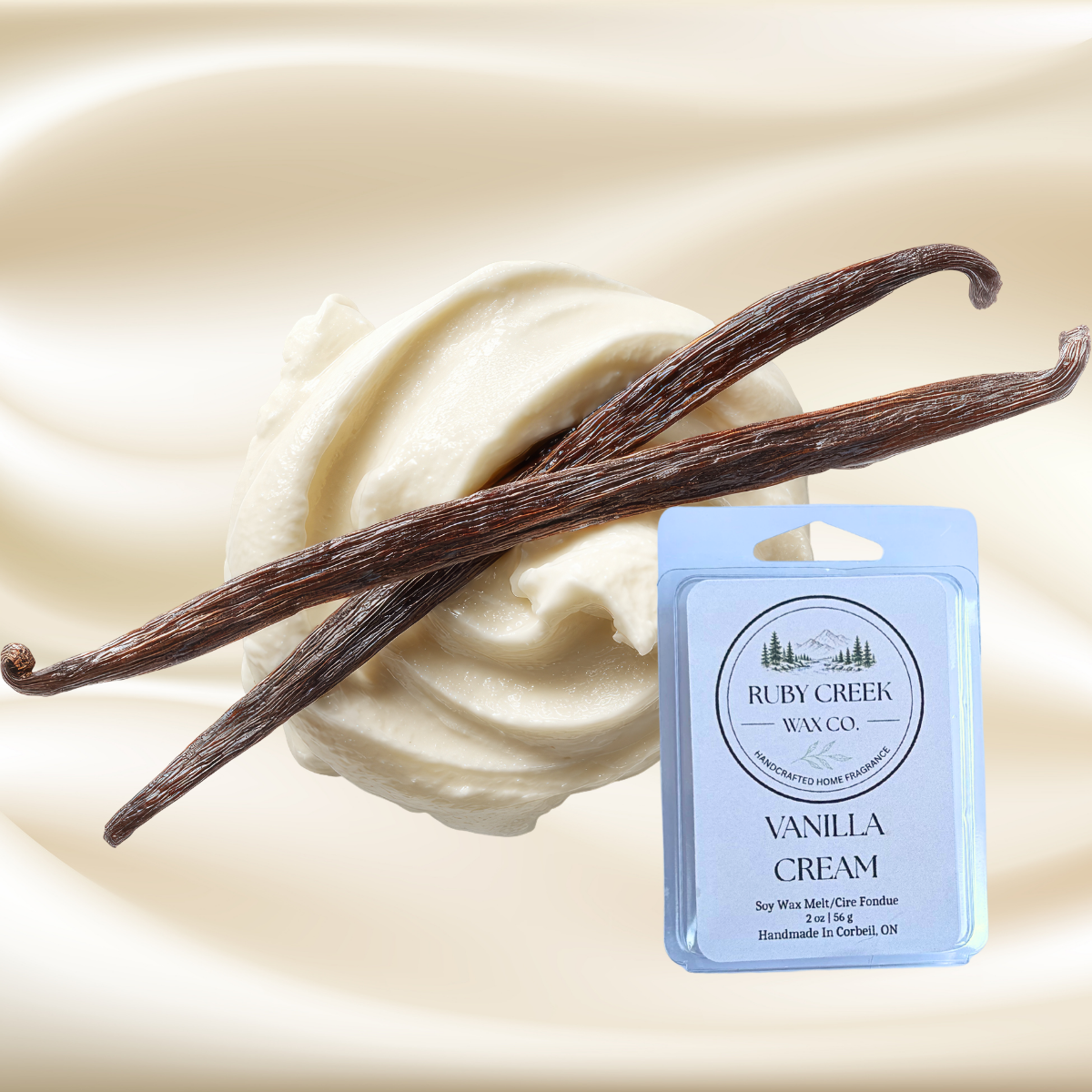 VANILLA CREAM | SOY WAX MELT