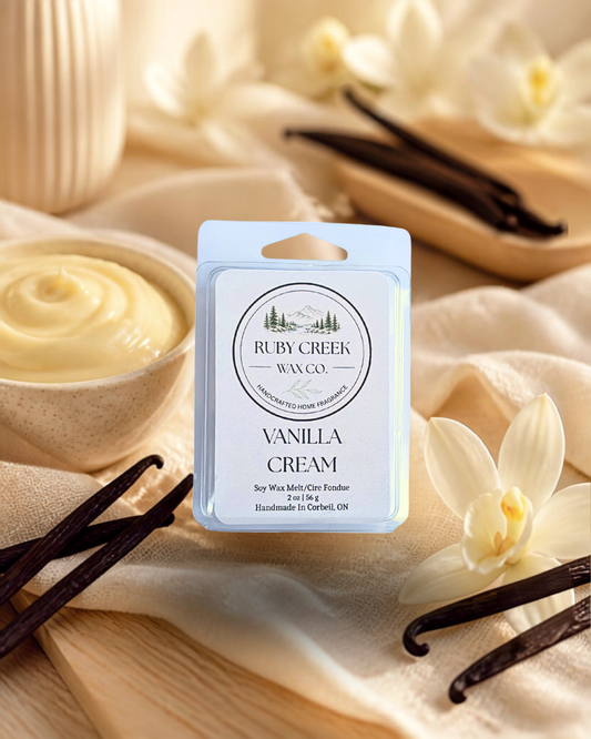 VANILLA CREAM | SOY WAX MELT