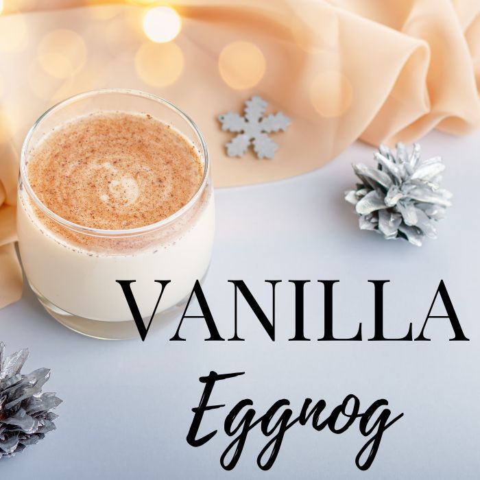 Vanilla Eggnog Soy Wax Candle